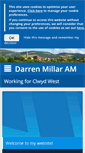 Mobile Screenshot of darrenmillaram.com